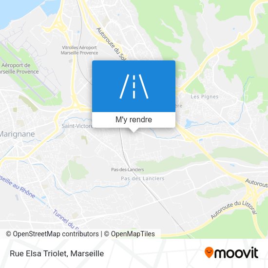 Rue Elsa Triolet plan