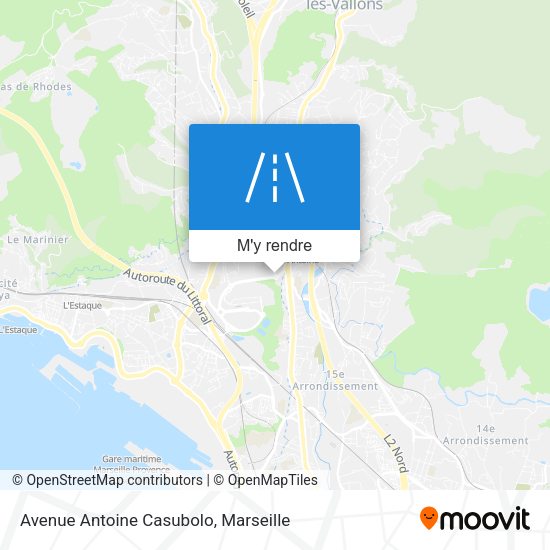 Avenue Antoine Casubolo plan