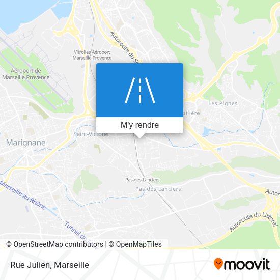 Rue Julien plan