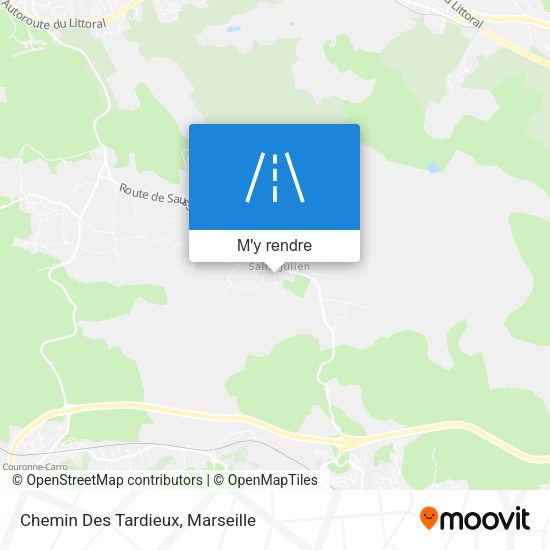 Chemin Des Tardieux plan