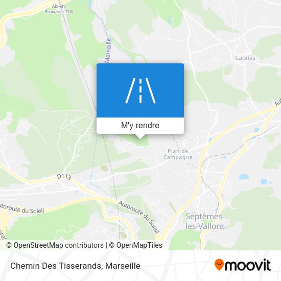 Chemin Des Tisserands plan