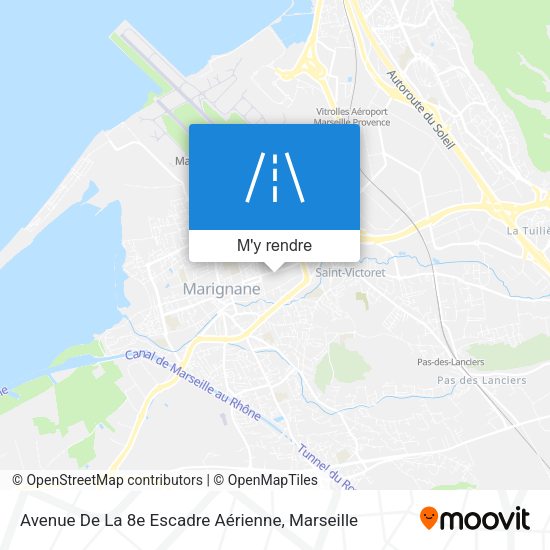 Avenue De La 8e Escadre Aérienne plan