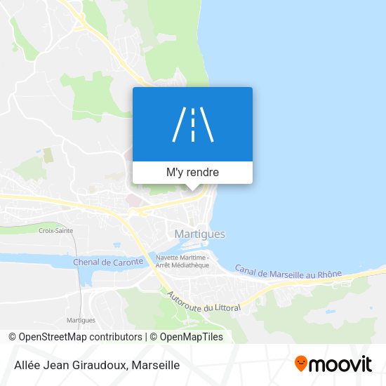 Allée Jean Giraudoux plan
