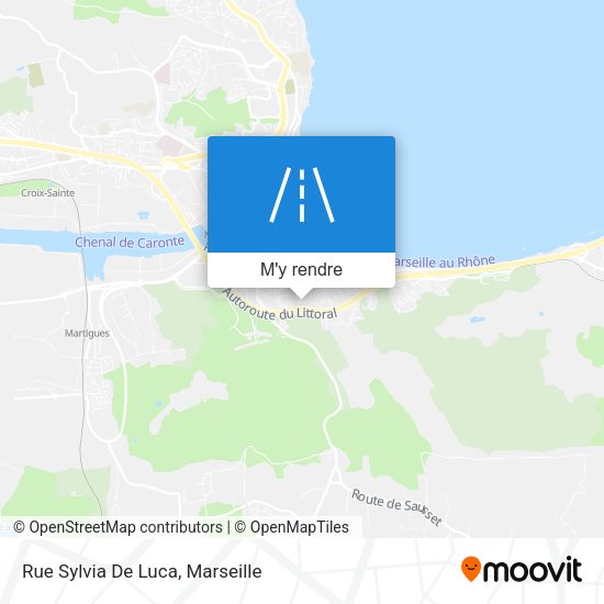 Rue Sylvia De Luca plan