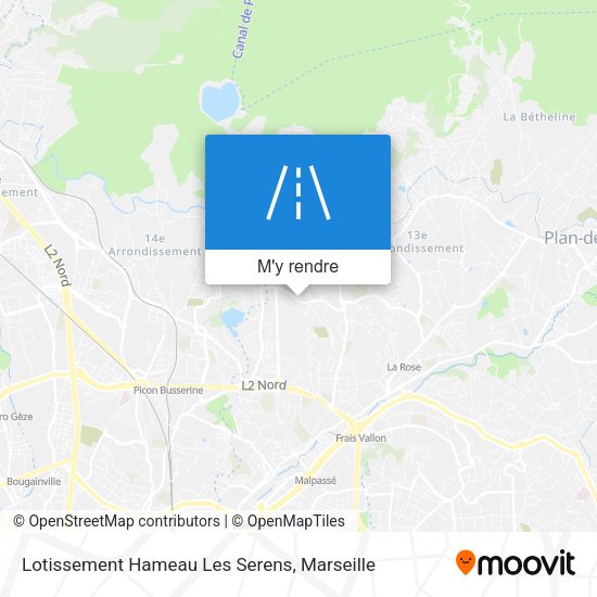 Lotissement Hameau Les Serens plan