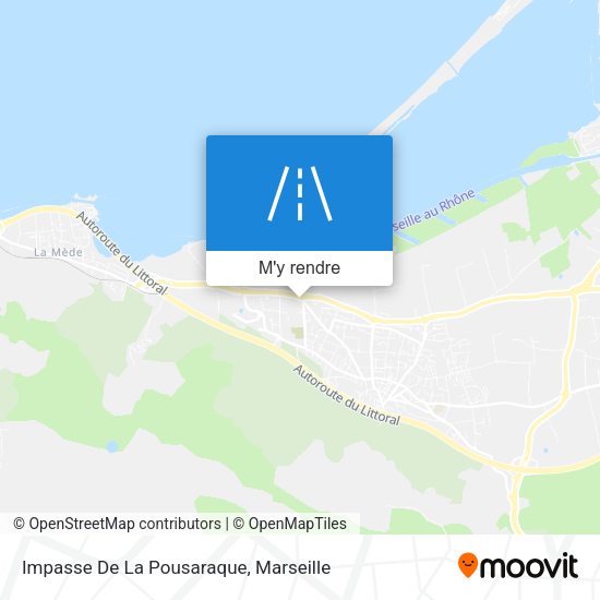 Impasse De La Pousaraque plan