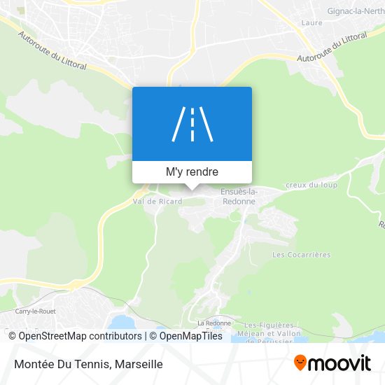 Montée Du Tennis plan