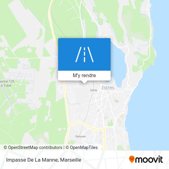 Impasse De La Manne plan