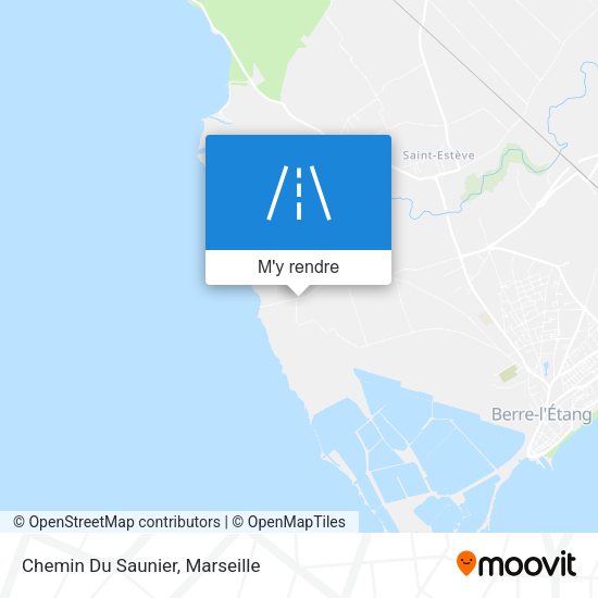 Chemin Du Saunier plan