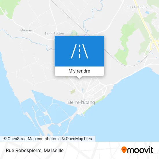 Rue Robespierre plan