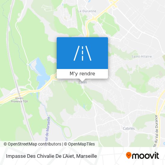 Impasse Des Chivalie De L'Aiet plan