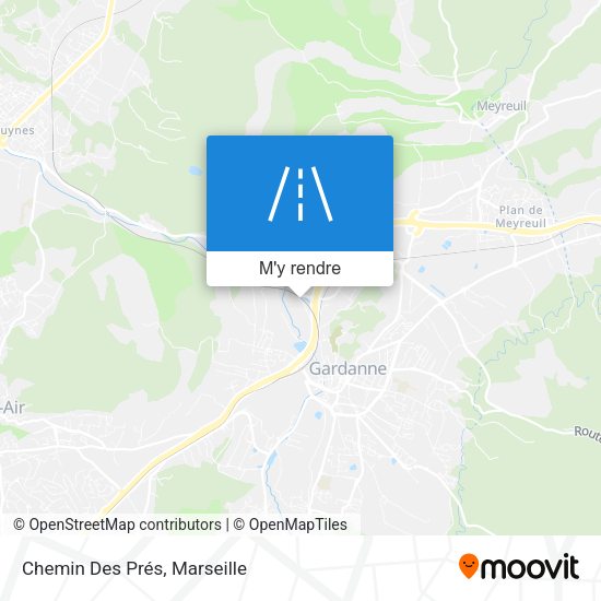 Chemin Des Prés plan