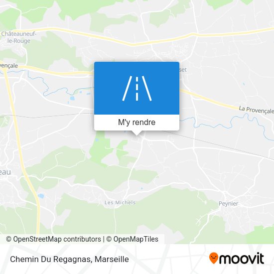 Chemin Du Regagnas plan