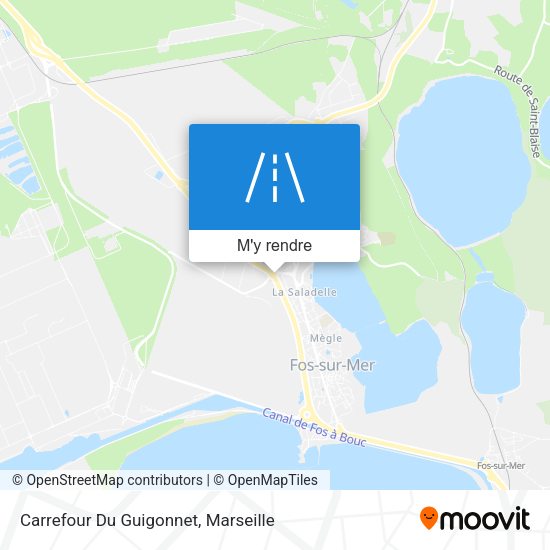 Carrefour Du Guigonnet plan