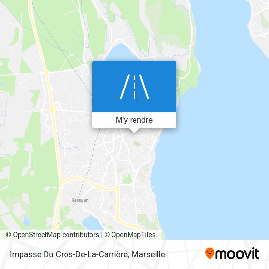 Impasse Du Cros-De-La-Carrière plan
