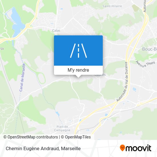 Chemin Eugène Andraud plan