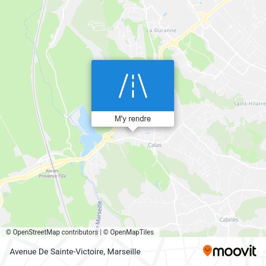 Avenue De Sainte-Victoire plan