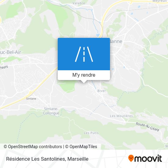 Résidence Les Santolines plan