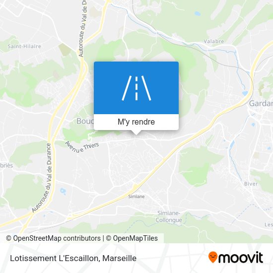 Lotissement L'Escaillon plan