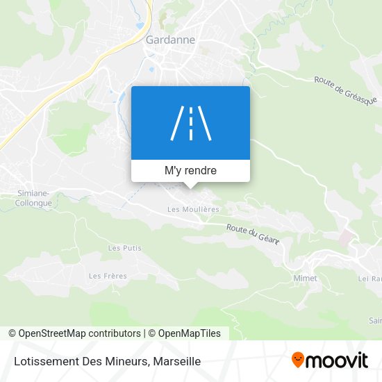 Lotissement Des Mineurs plan