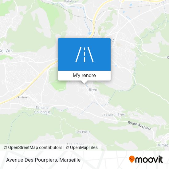 Avenue Des Pourpiers plan