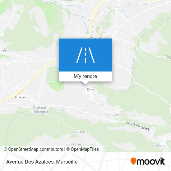 Avenue Des Azalées plan