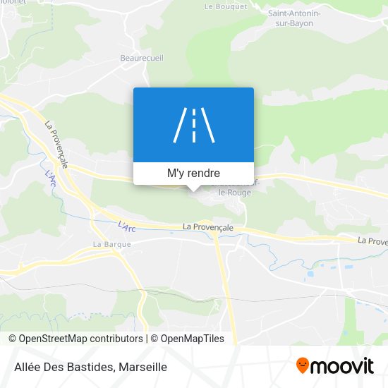 Allée Des Bastides plan