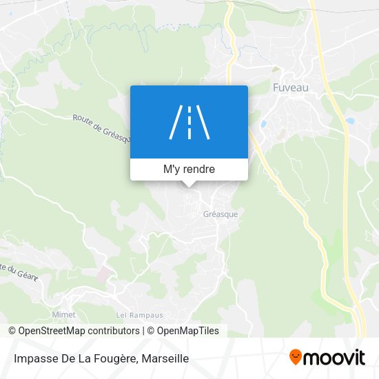 Impasse De La Fougère plan