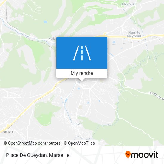 Place De Gueydan plan