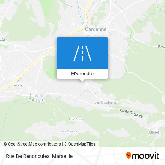 Rue De Renoncules plan