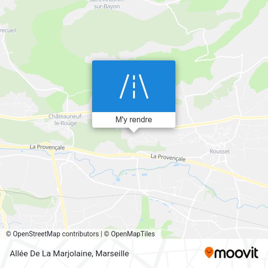 Allée De La Marjolaine plan