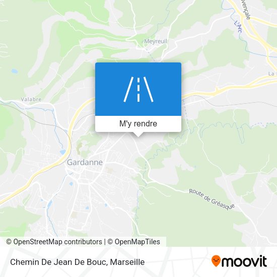 Chemin De Jean De Bouc plan