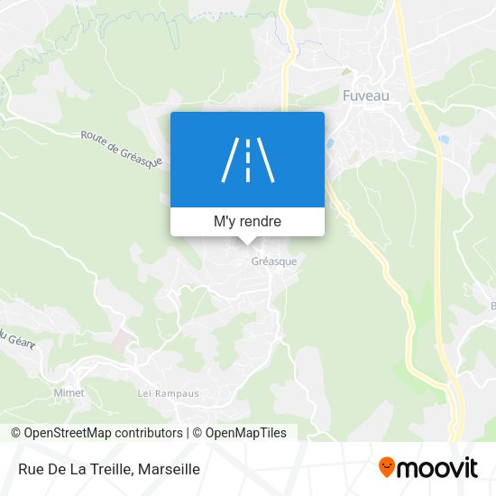 Rue De La Treille plan