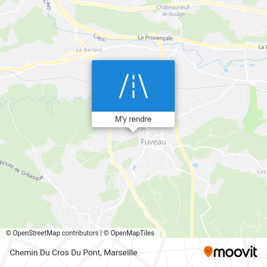 Chemin Du Cros Du Pont plan