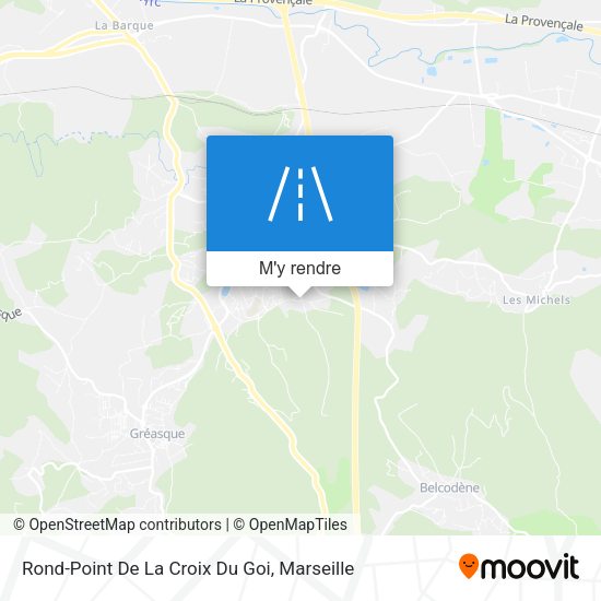 Rond-Point De La Croix Du Goi plan