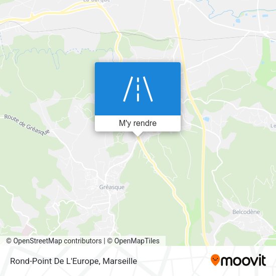 Rond-Point De L'Europe plan