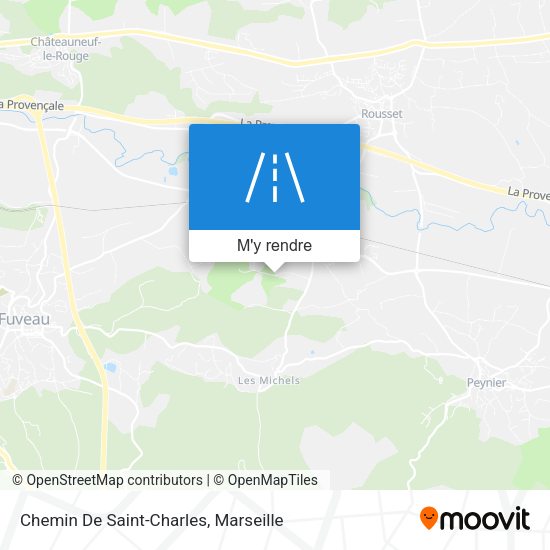 Chemin De Saint-Charles plan