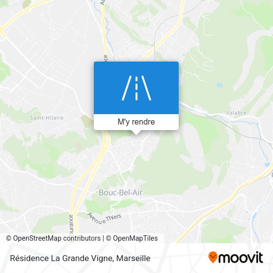 Résidence La Grande Vigne plan