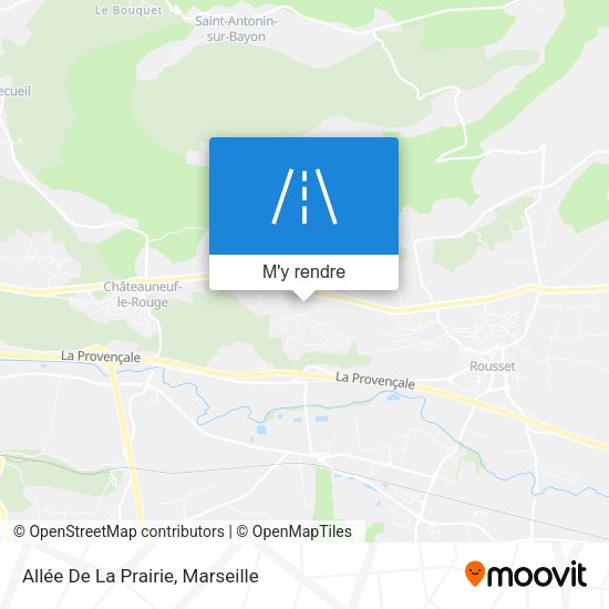 Allée De La Prairie plan