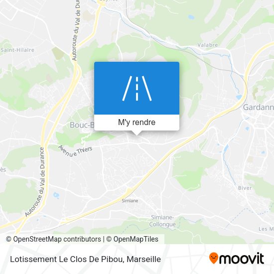 Lotissement Le Clos De Pibou plan