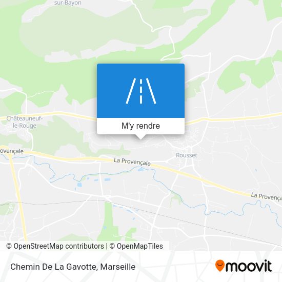 Chemin De La Gavotte plan