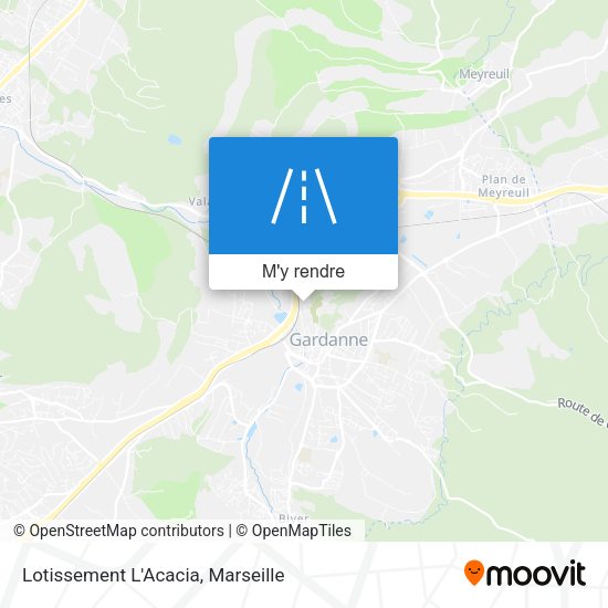 Lotissement L'Acacia plan