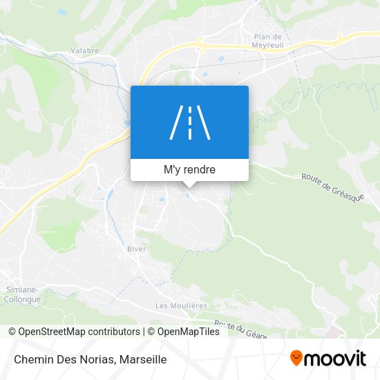 Chemin Des Norias plan