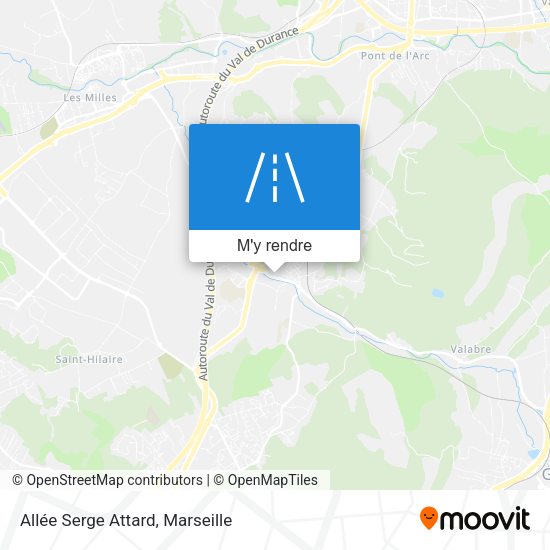 Allée Serge Attard plan