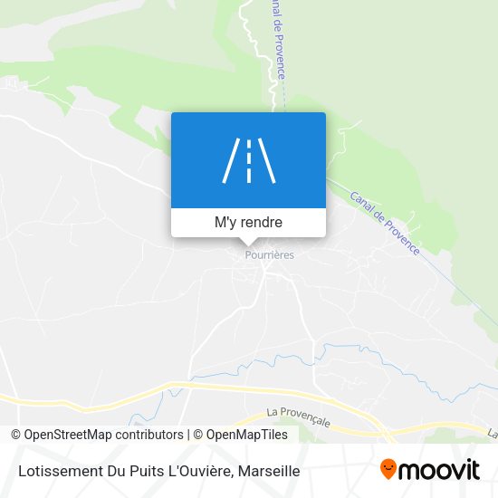 Lotissement Du Puits L'Ouvière plan