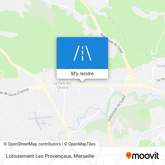 Lotissement Les Provençaux plan