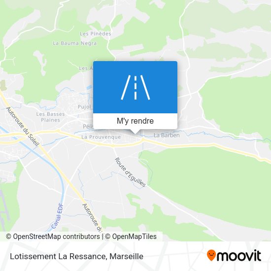 Lotissement La Ressance plan