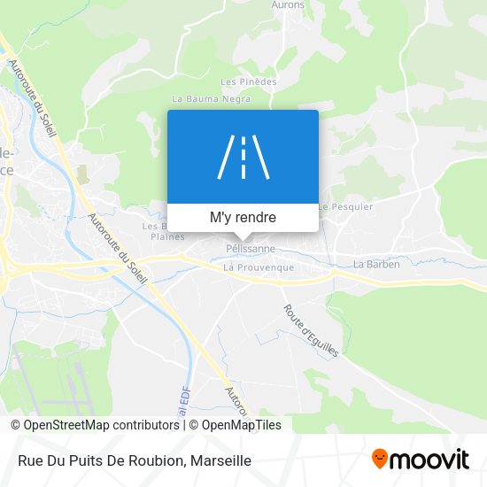 Rue Du Puits De Roubion plan
