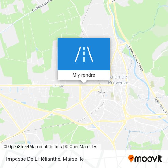 Impasse De L'Hélianthe plan