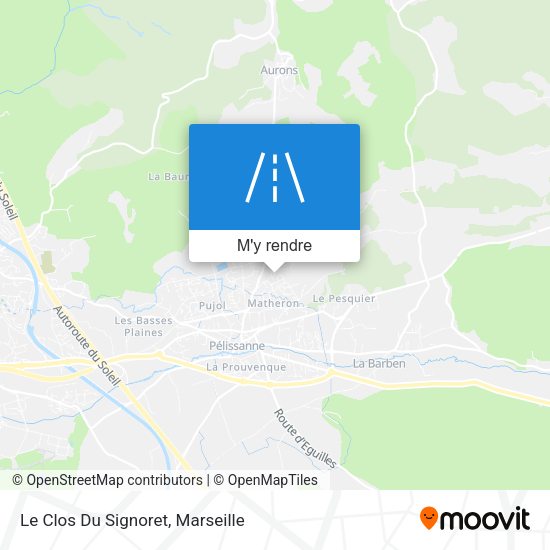 Le Clos Du Signoret plan